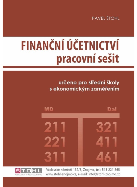 Finanční účetnictví - pracovní sešit 2023