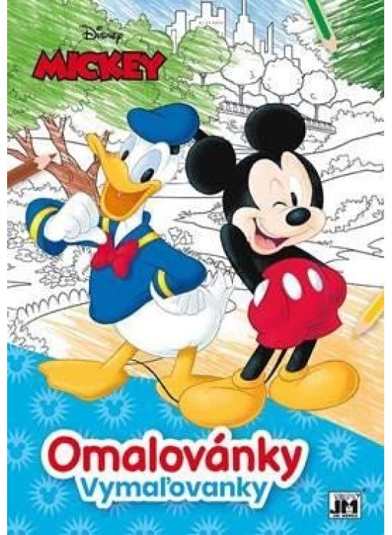 Mickey - Omalovánky A4 JIRI MODELS a. s.