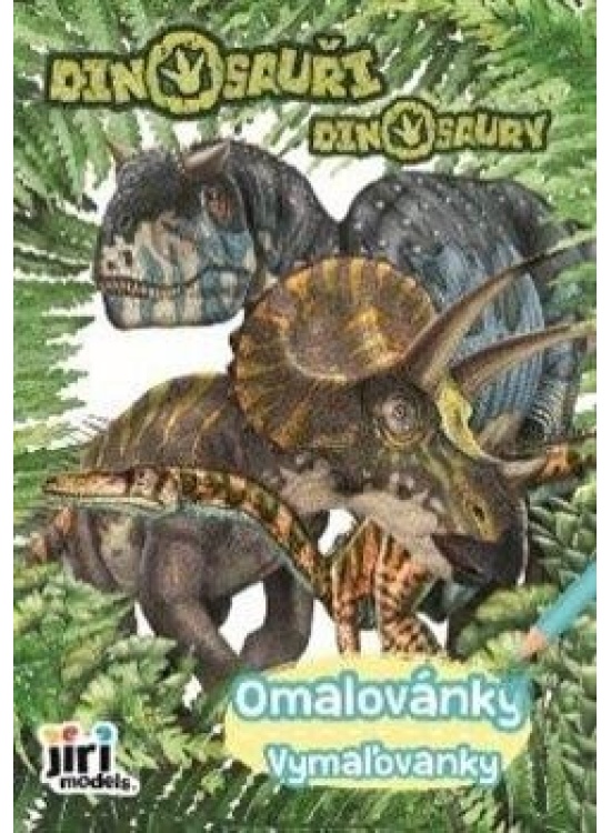 Dinosauři - Omalovánky/Vymaľovanky JIRI MODELS a. s.