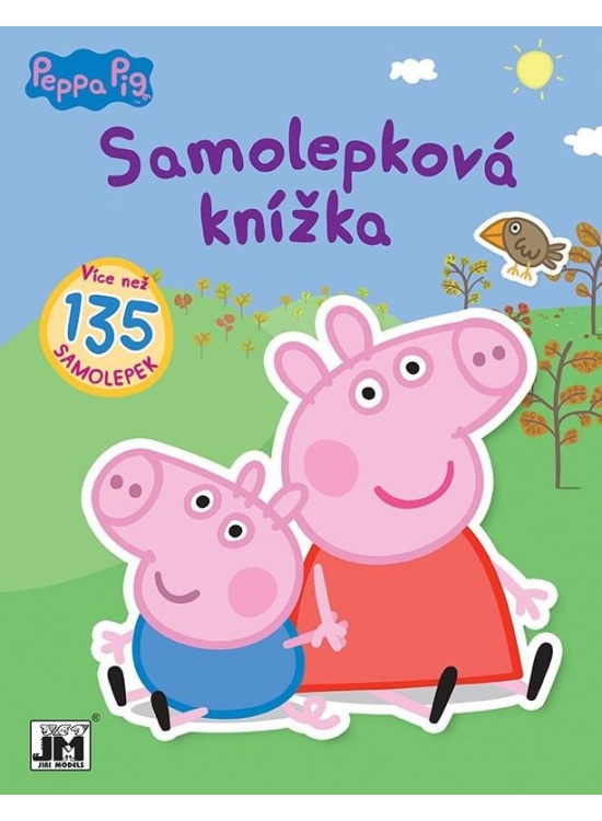 Peppa Pig - Samolepková knížka JIRI MODELS a. s.
