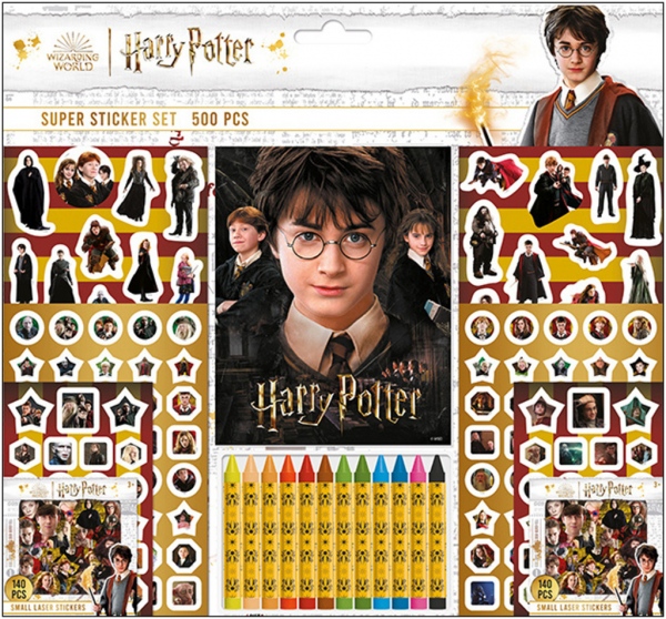 Harry Potter - Samolepkový set 500
