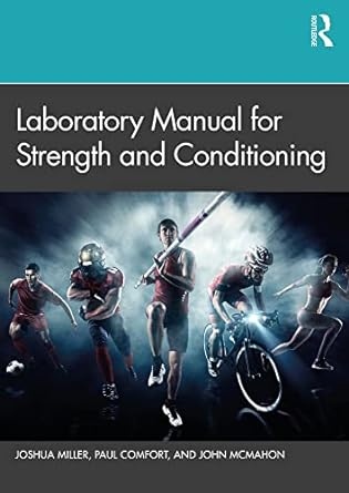 Laboratory Manual for Strength and Conditioning Taylor & Francis Ltd
