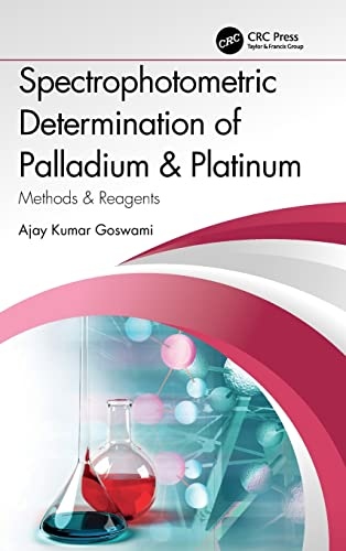 Spectrophotometric Determination of Palladium a Platinum Taylor & Francis Ltd