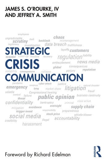 Strategic Crisis Communication Taylor & Francis Ltd