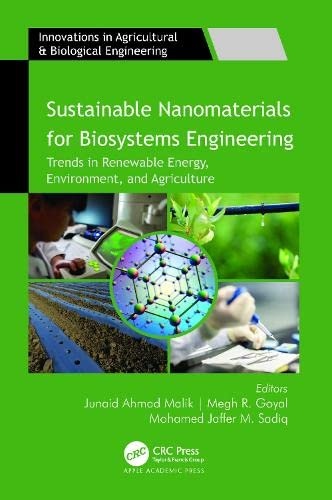 Sustainable Nanomaterials for Biosystems Engineering Taylor & Francis Ltd