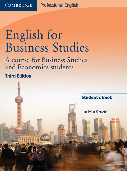 English for Business Studies 3rd Edition Student´s Book Cambridge University Press