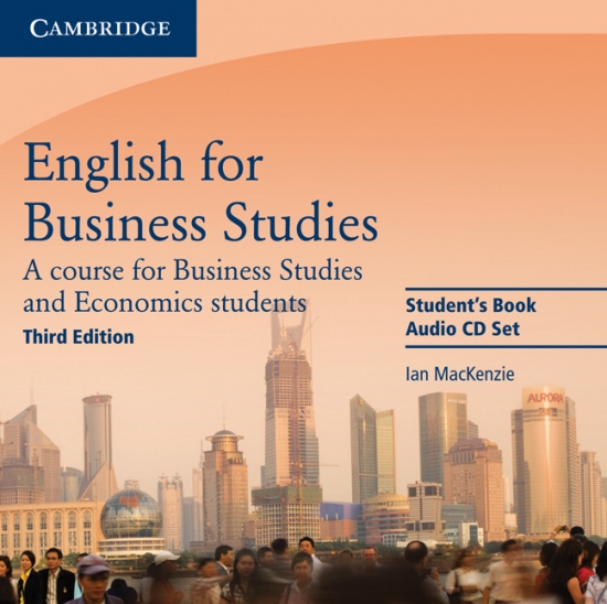 English for Business Studies 3rd Edition Audio CDs (2) Cambridge University Press
