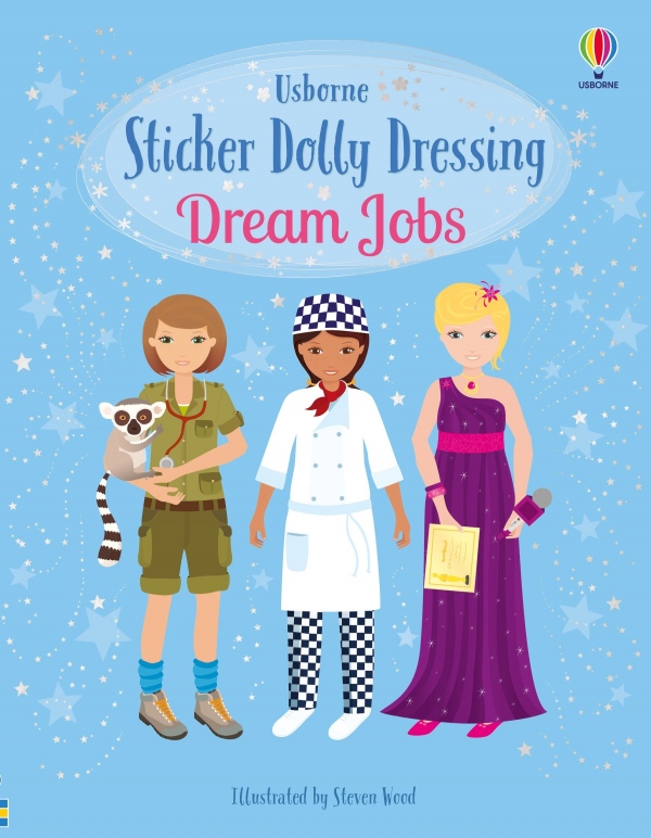 Sticker Dolly Dressing Dream Jobs Usborne Publishing
