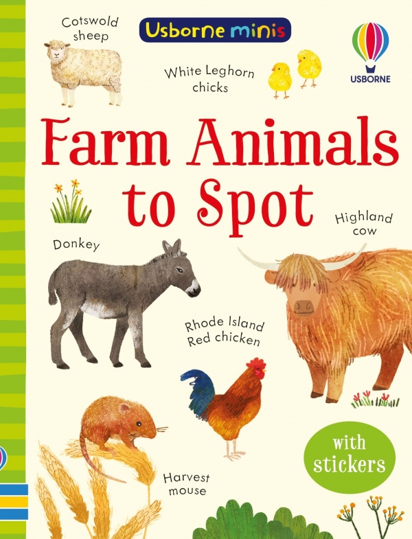 Farm Animals to Spot Usborne Publishing