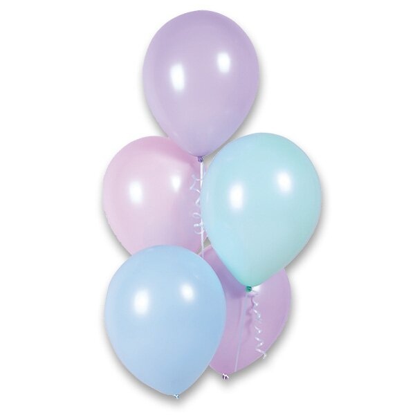 Nafukovací balónky pastelové 10 ks, mix barev AMSCAN
