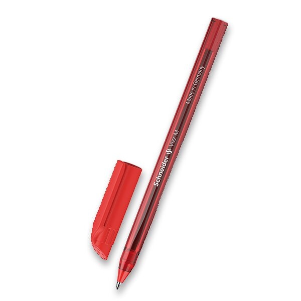 Kuličkové pero Schneider Vizz výběr barev červená Schneider