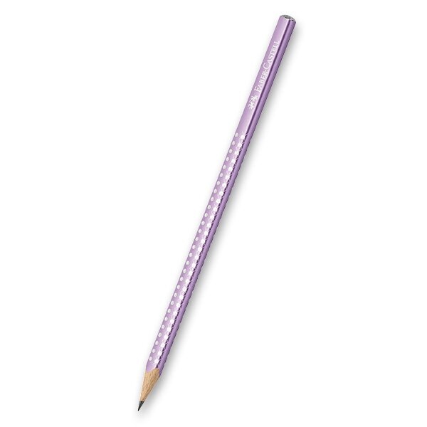 Grafitová tužka Faber-Castell Sparkle - perleťové odstíny výběr barev sv. fialová Faber-Castell