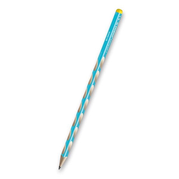 Grafitová tužka Stabilo Easygraph S HB, pro leváky, výběr barev modrá Stabilo