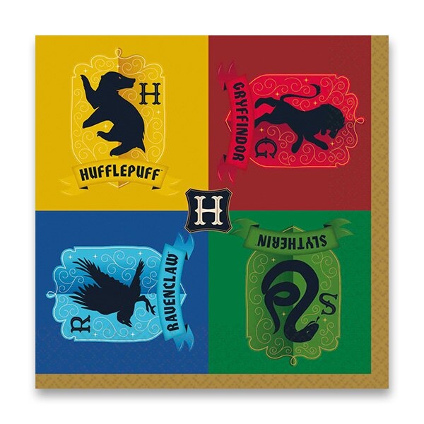 Papírové ubrousky Harry Potter 33 x 33 cm, 16 ks AMSCAN