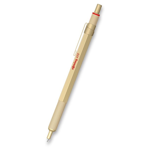 Kuličkové pero Rotring 600 výběr barev gold Rotring