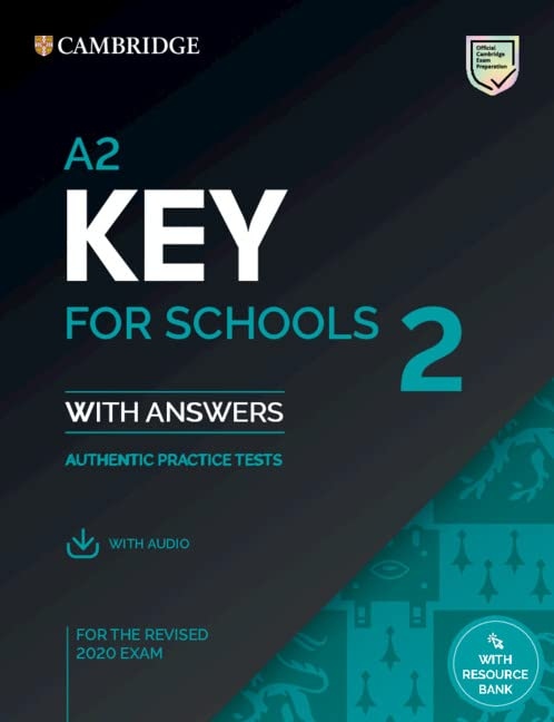A2 Key for Schools 2 Student´s Book with Answers with Audio with Resource Bank Cambridge University Press