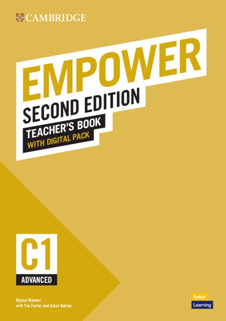 Cambridge English Empower 2nd edition Advanced Teacher´s Book with Digital Pack Cambridge University Press