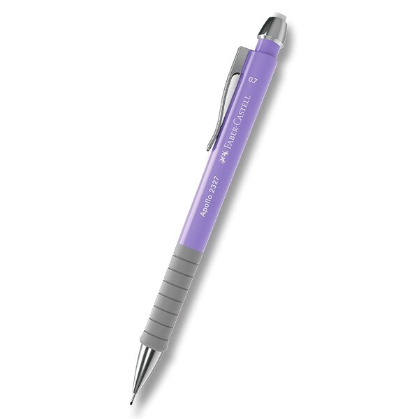 Mechanická tužka Faber-Castell Apollo 0,7 mm, výběr barev sv. fialová Faber-Castell