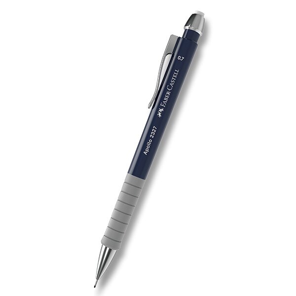 Mechanická tužka Faber-Castell Apollo 0,7 mm, výběr barev tm. modrá Faber-Castell