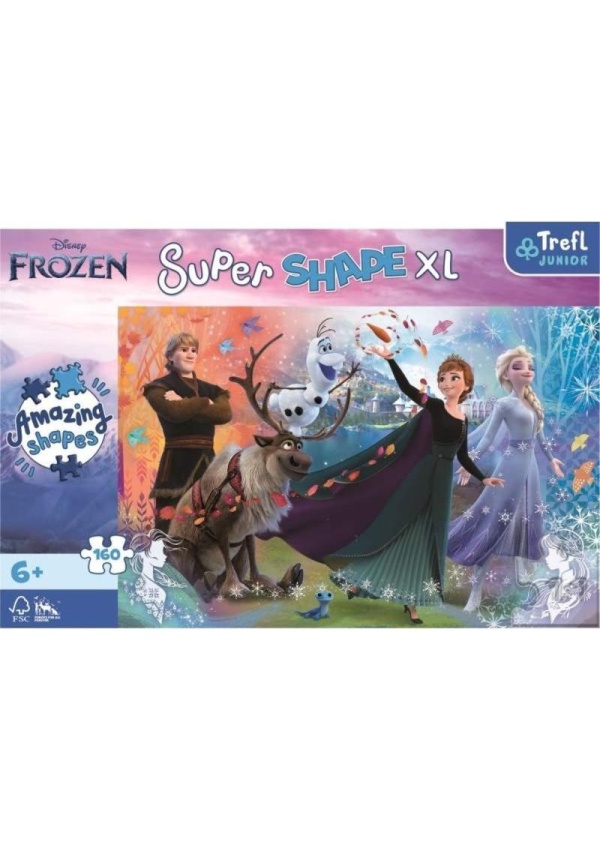 Trefl Puzzle Super Shape XL Ledové království 2, 160 dílků Matyska a.s.