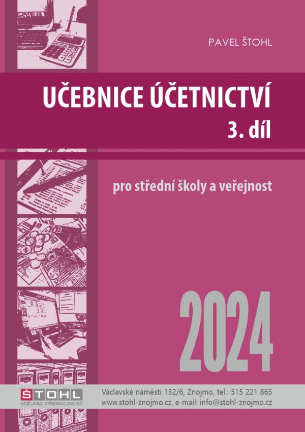 Učebnice Účetnictví 2024 - 3. díl