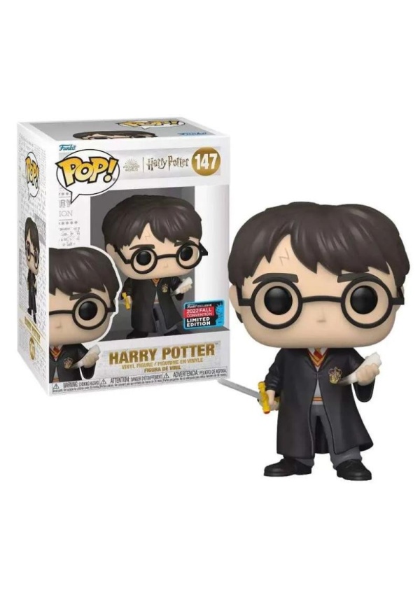 Funko POP Movies: Harry Potter - Harry Potter w/Gryffindor sword and Basilisk fang (NY Comic Con shared exclusives)