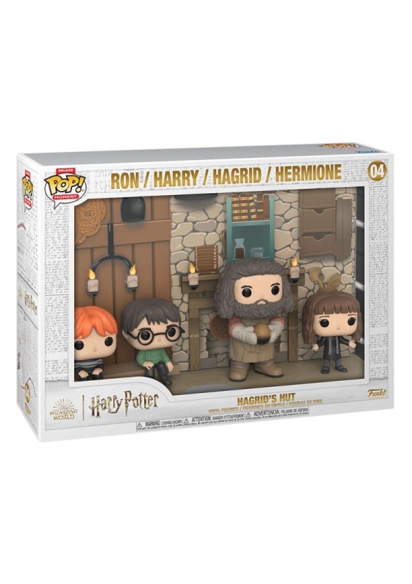Funko POP Moments Deluxe: Harry Potter - Hagrid´s Hut (4 pack) ADC Blackfire Entertainment s.r.o.