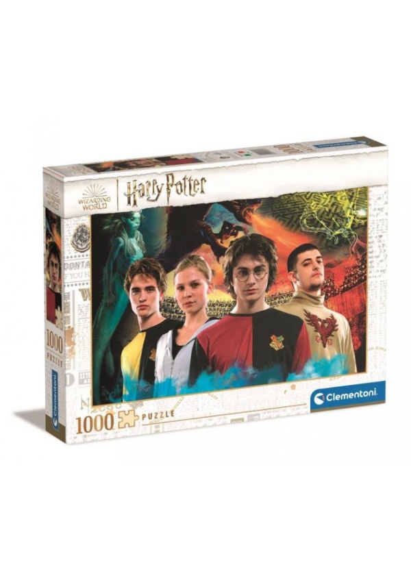 Clementoni Puzzle - Harry Potter Turnaj čtyř kouzelnických škol 1000 dílků
