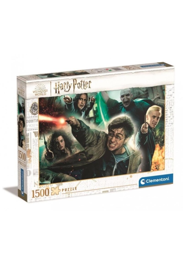 Clementoni Puzzle - Harry Potter Souboj 1500 dílků
