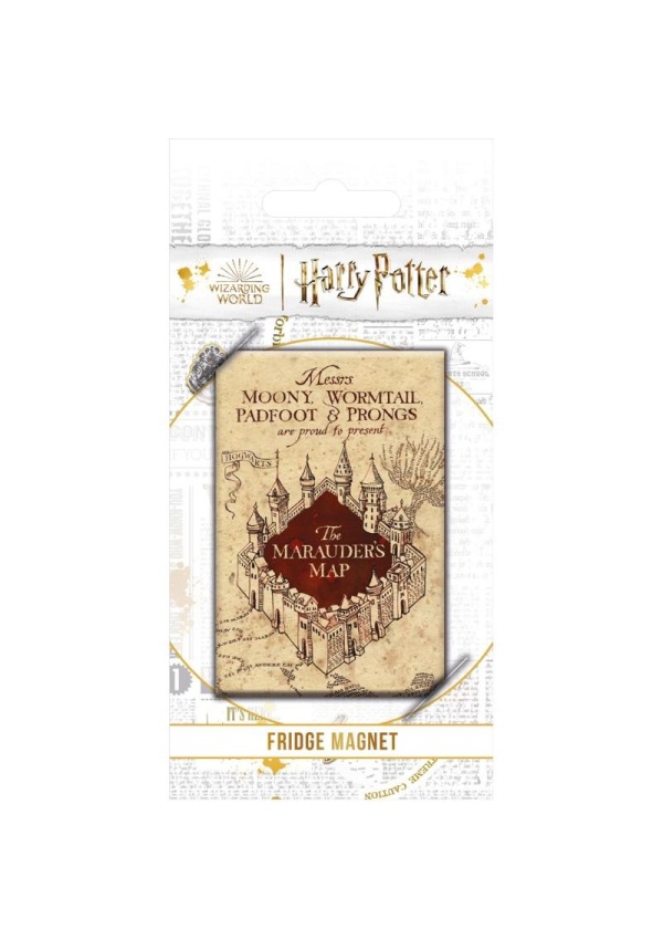 Harry Potter Pobertův plánek - magnet