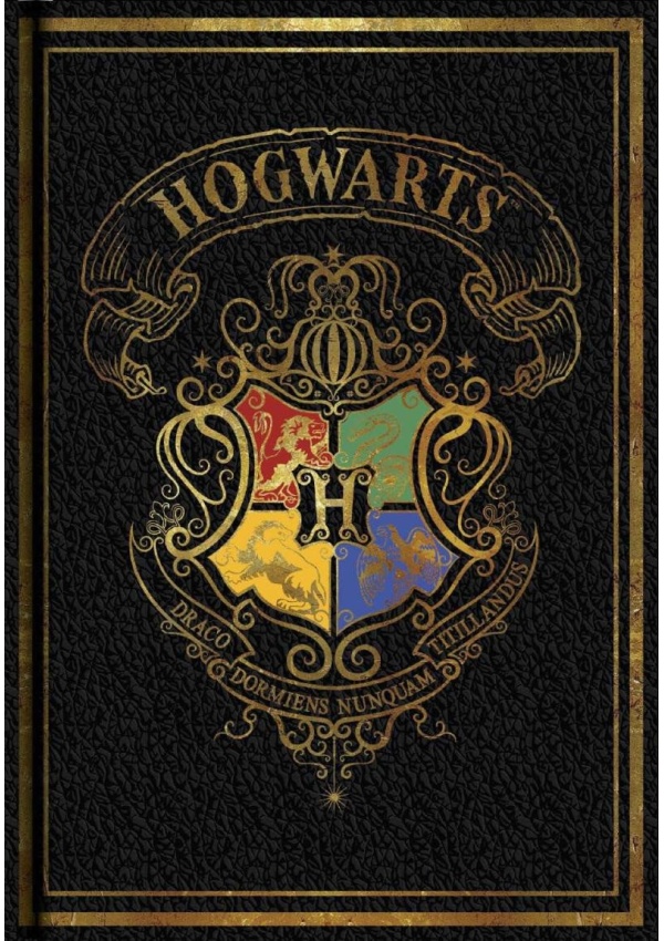 Harry Potter Zápisník - Colourful černý EPEE Czech s.r.o.