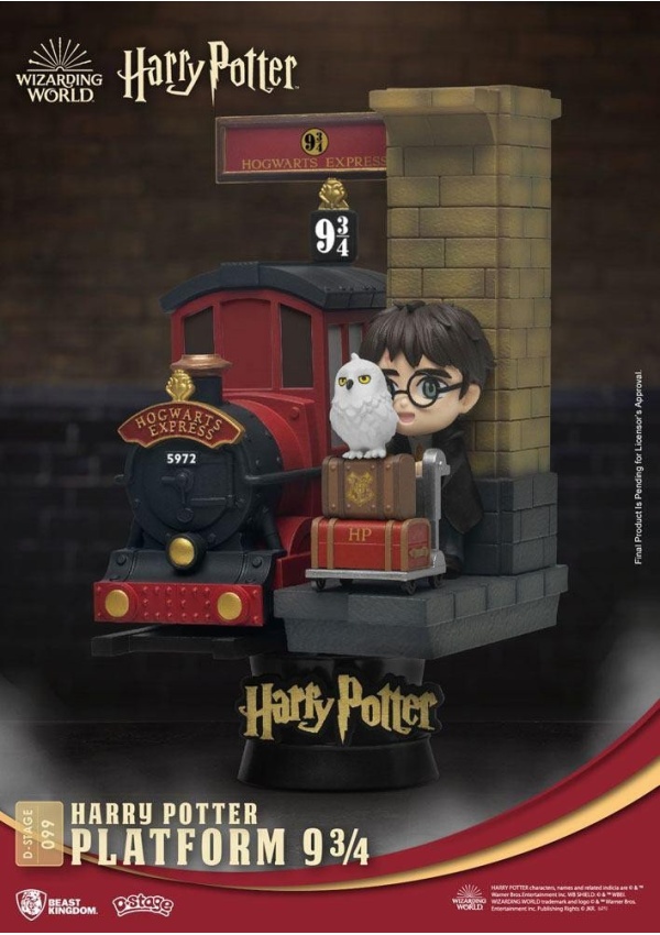Harry Potter diorama D-Stage - Nástupiště 9 a 3/4 15 cm (Beast Kingdom)