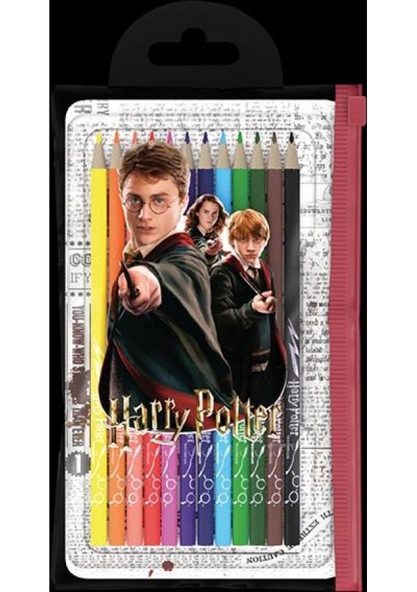 Harry Potter - Pastelky v PVC kapse