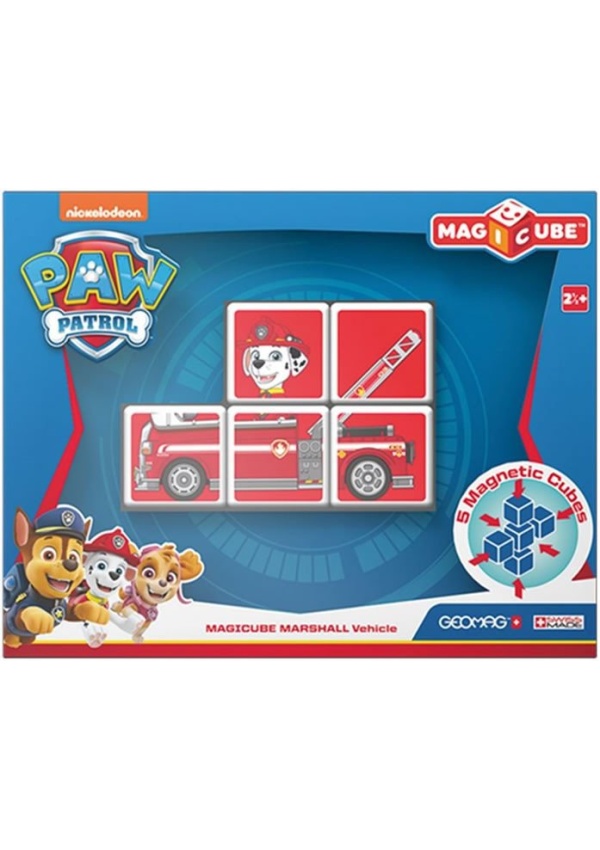 Geomag Magicube - Tlapková patrola - hasiči