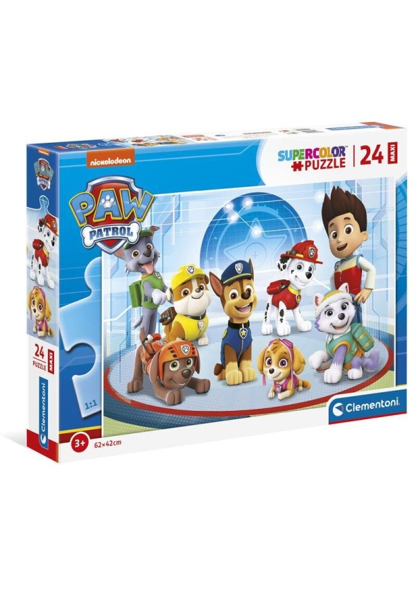 Clementoni Puzzle Maxi - Tlapková Patrola 24 dílků