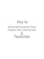 Enterprise Plus Pre-Intermediate - Test Booklet