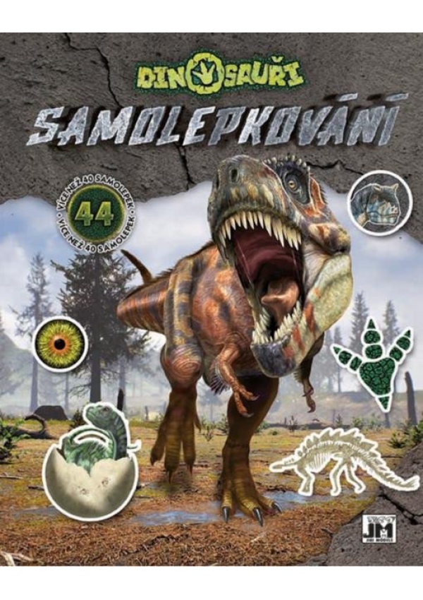 Dinosauři - Samolepkování