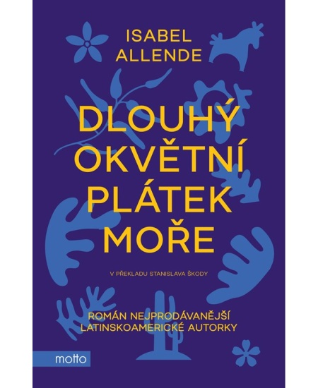 Dlouhý okvětní plátek moře