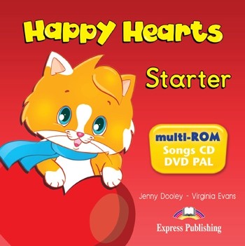 Happy Hearts Starter Multi ROM (Songs CD + DVD PAL) Express Publishing
