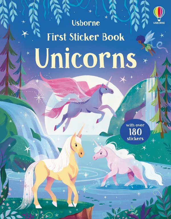 First Sticker Book Unicorns Usborne Publishing