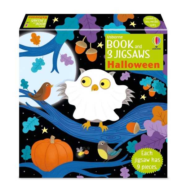 Usborne Book and 3 Jigsaws: Halloween Usborne Publishing