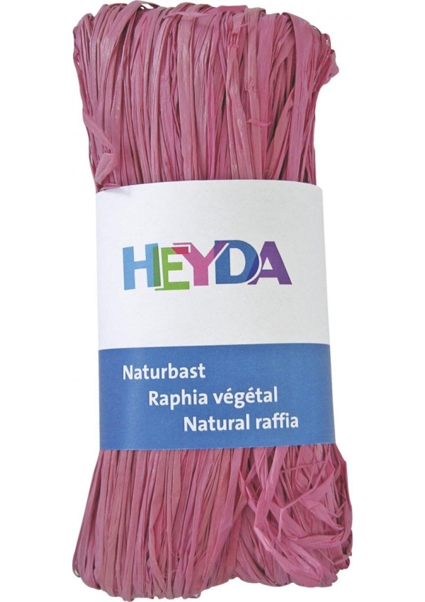 HEYDA Přírodní lýko - růžové 50 g DAVER, spol. s r.o.
