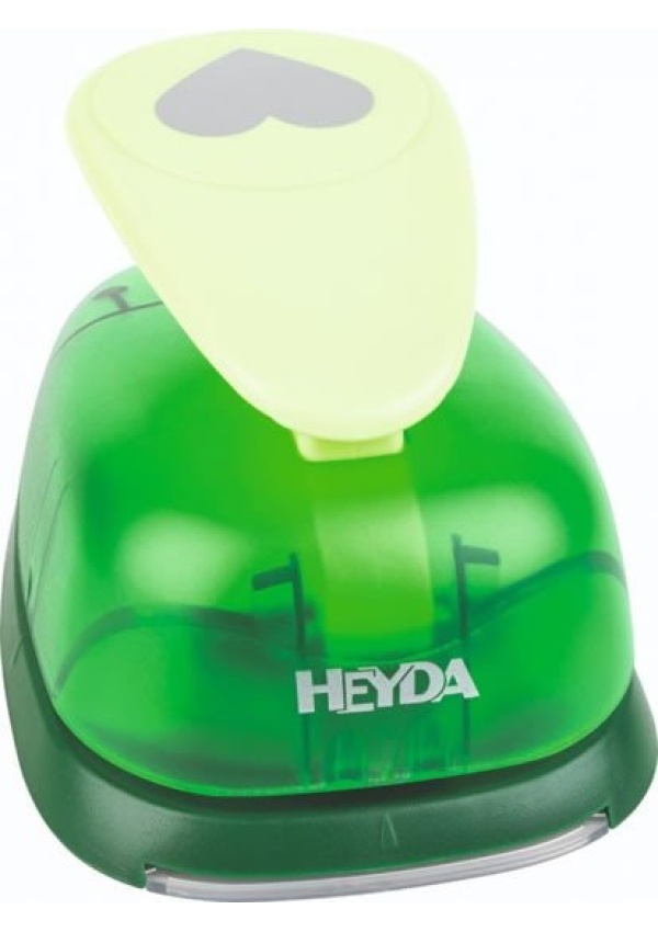 HEYDA ozdobná kovová děrovačka velikost XXL - srdce 7cm