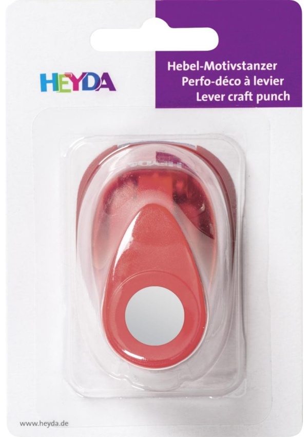 HEYDA ozdobná děrovačka velikost S - kruh 1,6 cm