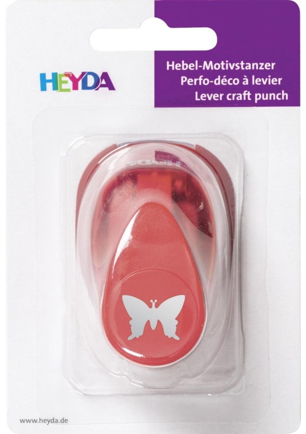 HEYDA Ozdobná děrovačka velikost S - motýlek 1,6 cm