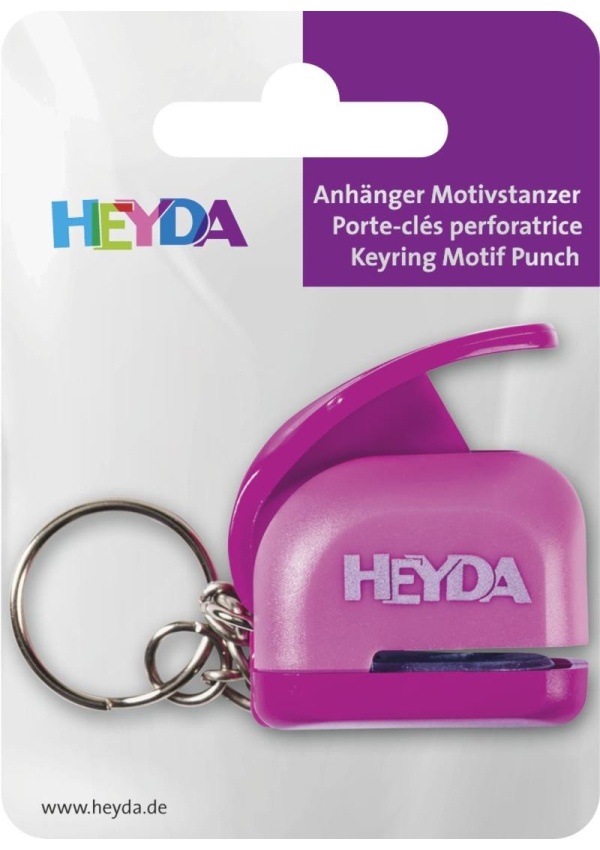 HEYDA Ozdobná děrovačka přívěsek - srdíčko 1 cm