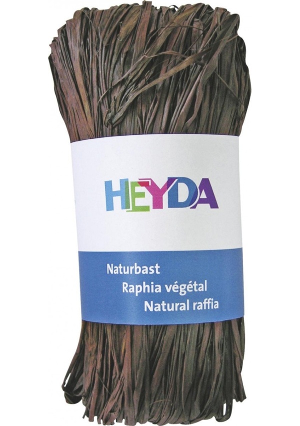 HEYDA Přírodní lýko - hnědé 50 g