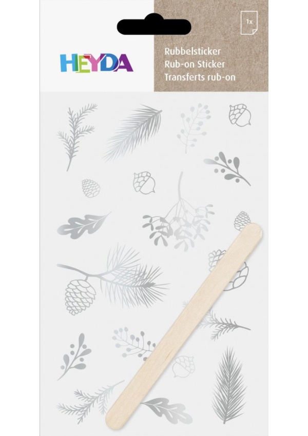 HEYDA Propisoty 10 x 19 cm - větvičky stříbrné