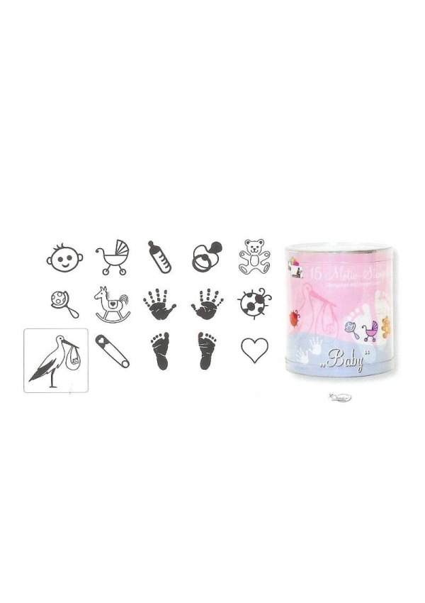 HEYDA Set razítek baby 15 ks