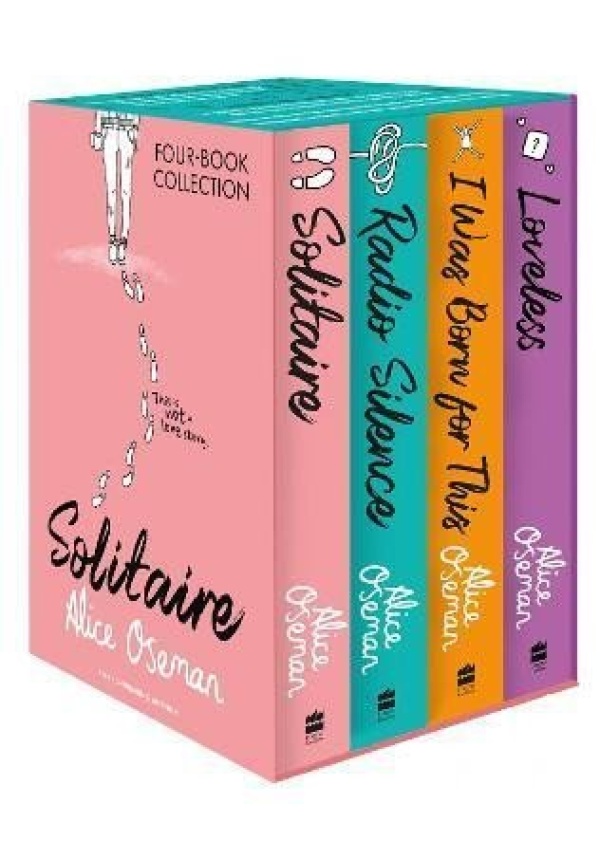 Alice Oseman Four-Book Collection Box Set (Solitaire, Radio Silence, I Was Born For This, Loveless) HarperCollins Publishers UK